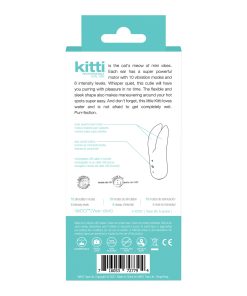 VeDO Kitti Rechargeable Dual Vibe - Tease Me Turquoise