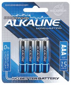 Doc Johnson Alkaline Batteries - AAA 4 Pack