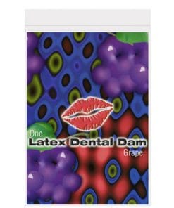 Trust Dam Latex Dental Dam - Grape