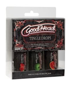 GoodHead Tingle Drops Kit - Strawberry/Green Apple/Watermelon