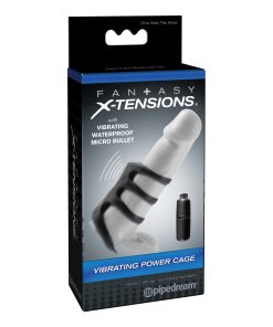 Fantasy X-tensions Vibrating Power Cage - Black