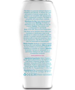 Pink Water Lube - 2.8 oz Flip Top Bottle