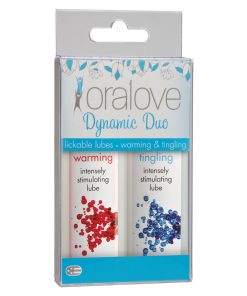 Oralove Delicious Duo Flavored Lube - Warming & Tingling