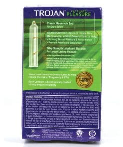 Trojan Extended Pleasure Condoms - Box of 12