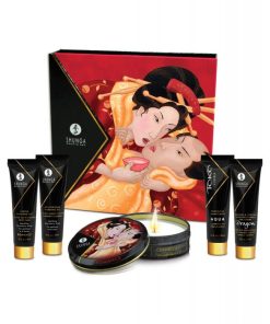 Shunga Geisha's Secret Luxury Gift Set - Sparkling Strawberry Wine