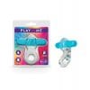 Blush Play With Me Delight Vibrating C Ring - Blue