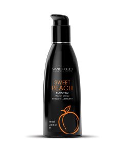 Wicked Sensual Care Waterbased Lubricant - 2 oz Sweet Peach