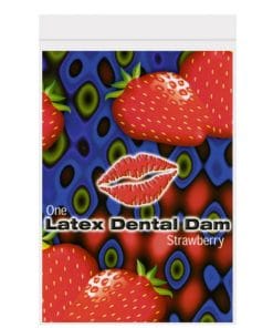 Trust Dam Latex Dental Dam - Strawberry