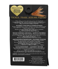 Kama Sutra Honey Dust - 1 oz Vanilla Creme