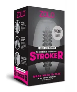 ZOLO Mini Bubble Stroker - Gray