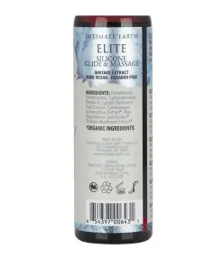 Intimate Earth Elite Velvet Touch Silicone Glide & Massage Oil - 120 ml