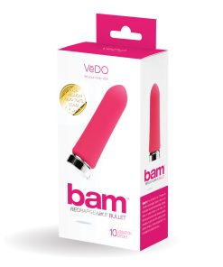 VeDO Bam Rechargeable Bullet - Foxy Pink