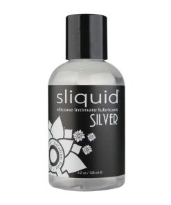 Sliquid Silver Silicone Lube Glycerine & Paraben Free - 4.2 oz