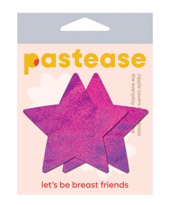 Pastease Hologram Star - Pink O/S