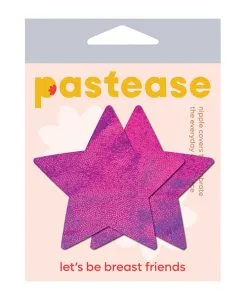 Pastease Hologram Star - Pink O/S