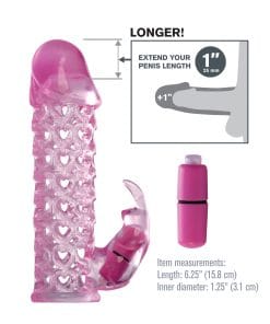 Fantasy X-tensions Vibrating Couples Cage - Pink