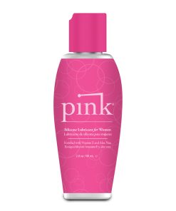Pink Silicone Lube - 2.8 oz Flip Top Bottle