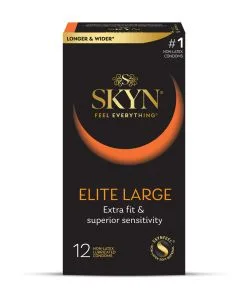 Lifestyles SKYN Elite Large Condoms - Box of 12