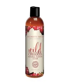Intimate Earth Natural Flavors Glide - 60 ml Wild Cherries