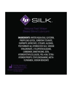ID Silk Natural Feel Lubricant - 2.2 oz Flip Cap Bottle