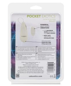 Pocket Exotics Glow In The Dark Bullet