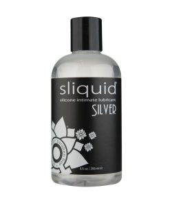 Sliquid Silver Silicone Lube Glycerine & Paraben Free - 8.5 oz