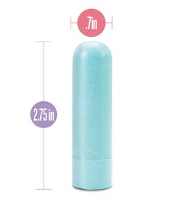 Blush Gaia Eco Rechargeable Bullet - Aqua