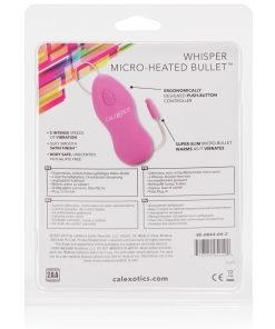 Whisper Micro Heated Bullet - Pink