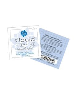 Sliquid Organics Natural Intimate Lubricant - .17 oz Pillow