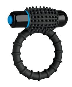 OptiMale Vibrating C Ring - Black