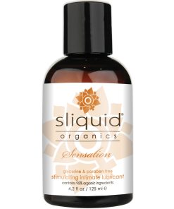 Sliquid Organics Sensation Lubricant - 4.2 oz