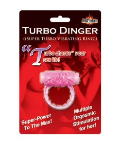 Humm Dinger Turbo Vibrating Cockring - Magenta
