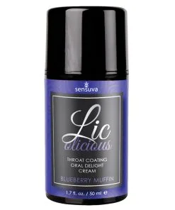 Lic O Licious Oral Delight Cream - 1.7 oz Blueberry Muffin