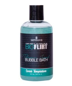 Sensuva Big Flirt Pheromone Bubble Bath - 8 oz Sweet Temptation