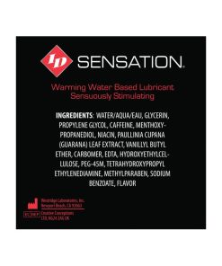 ID Sensation Waterbased Warming Lubricant - 1 oz Pocket Bottle