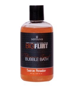 Sensuva Big Flirt Pheromone Bubble Bath - 8 oz Lust In Paradise