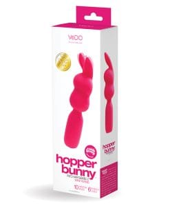 VeDO Hopper Bunny Rechargeable Mini Wand - Pink