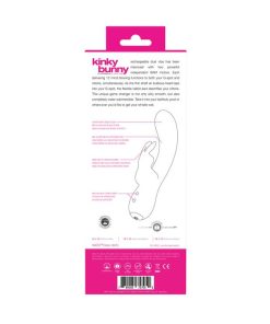 VeDO Kinky Bunny Plus Rechargeable Dual Vibe - Foxy Pink