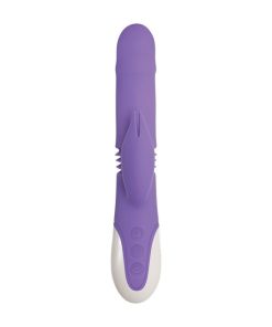 Evolved Thick & Thrust Bunny Dual Stim Rechargeable - Purple