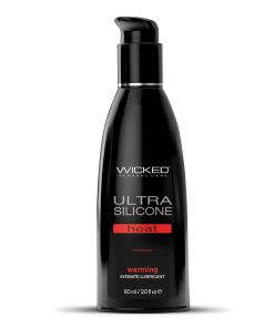 Wicked Sensual Care Ultra Heat Warming Sensation Silicone Based Lubricant - 2 oz