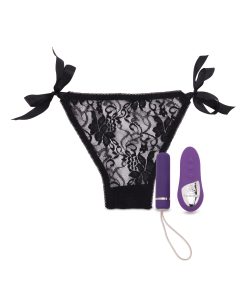 Nu Sensuelle Pleasure Panty Bullet w/Remote Control 15 Function - Purple
