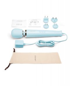 Le Wand Powerful Plug-In Vibrating Massager - Sky Blue