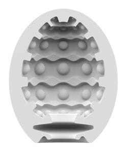 Satisfyer Masturbator Egg Bubble - Violet