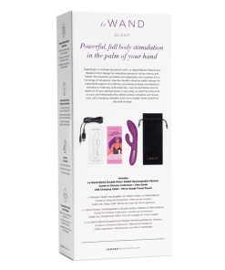 Le Wand BLEND Double Motor Rabbit Rechargeable Vibrator - Cherry