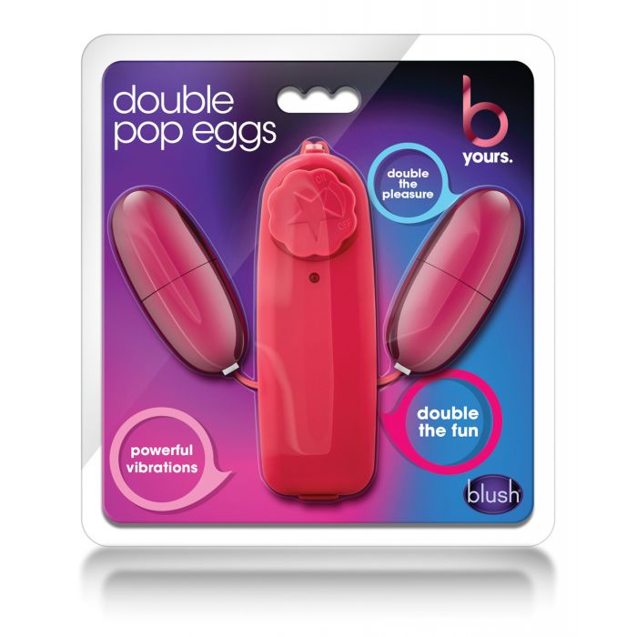 Blush B Yours Double Pop Eggs - Cerise