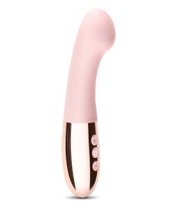 Le Wand GEE G-Spot Targeting Rechargeable Vibrator - Rose Gold