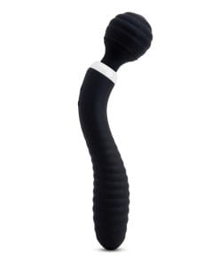 Nu Sensuelle Lolly Double-Ended Flexible Nubii Wand - Black