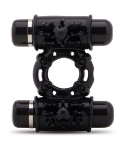 Nu Sensuelle Double Action Cockring 2x7 Function - Black