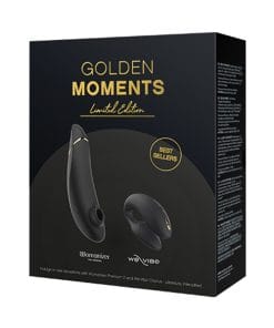 We-Vibe Chorus / Womanizer Premium 2 Golden Moments Collection 2023 - Black/Gold