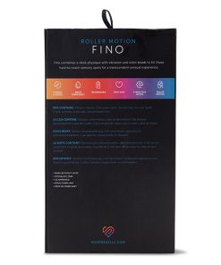 Nu Sensuelle Fino Roller Motion Plug - Ultra Violet